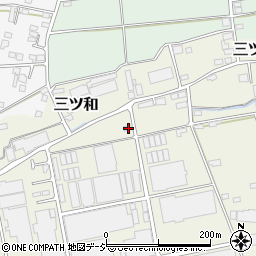 長野県中野市三ツ和1157周辺の地図