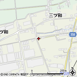 長野県中野市三ツ和1072周辺の地図