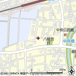 富山県高岡市中保1382周辺の地図