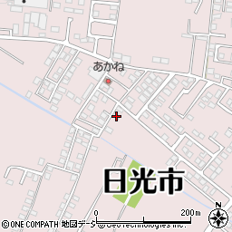 栃木県日光市森友1125-18周辺の地図