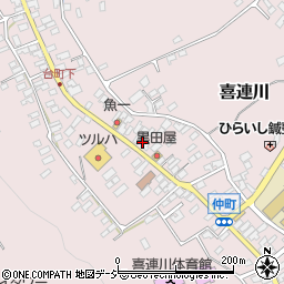 栃木県さくら市喜連川3626周辺の地図