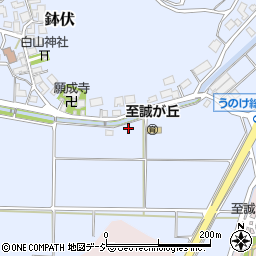 石川県かほく市鉢伏ト72周辺の地図