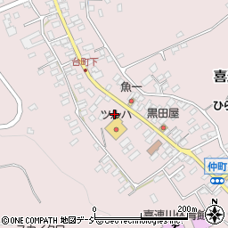栃木県さくら市喜連川3600周辺の地図