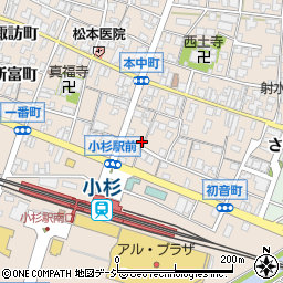 富山県射水市三ケ（錦町）周辺の地図