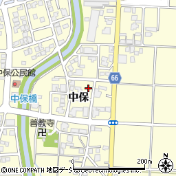 富山県高岡市中保1188周辺の地図