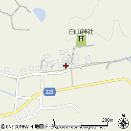 石川県かほく市気屋サ60周辺の地図
