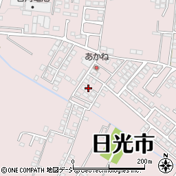 栃木県日光市森友1125-32周辺の地図