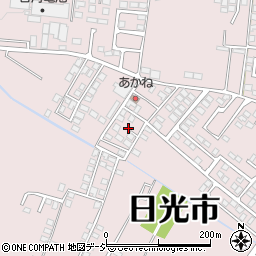 栃木県日光市森友1125-36周辺の地図