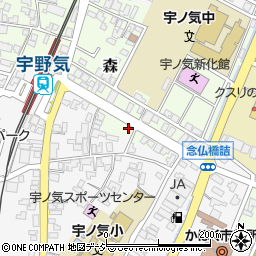 石川県かほく市森（ソ）周辺の地図