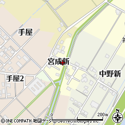 富山県富山市宮成新92周辺の地図