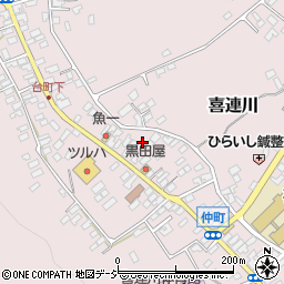 栃木県さくら市喜連川3627周辺の地図