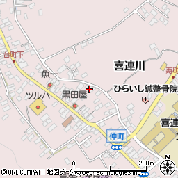 栃木県さくら市喜連川3623周辺の地図