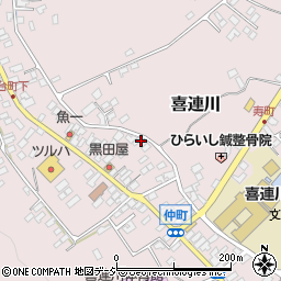 栃木県さくら市喜連川3619周辺の地図