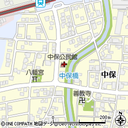 富山県高岡市中保1293周辺の地図