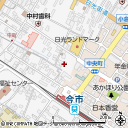 栃木県日光市今市408周辺の地図