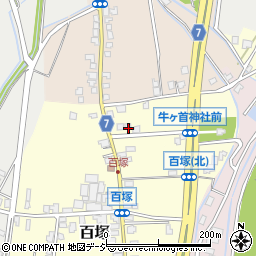 富山県富山市百塚118-1周辺の地図