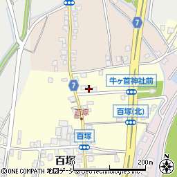 富山県富山市百塚118周辺の地図