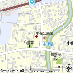 富山県高岡市中保1308周辺の地図