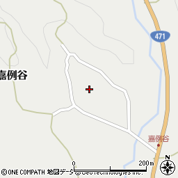 富山県小矢部市嘉例谷1193周辺の地図