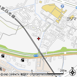 栃木県日光市今市891-8周辺の地図