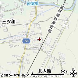 長野県中野市三ツ和2129周辺の地図