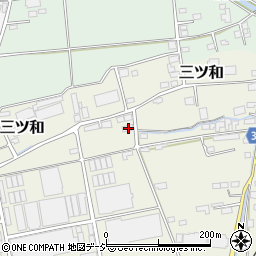長野県中野市三ツ和1154周辺の地図