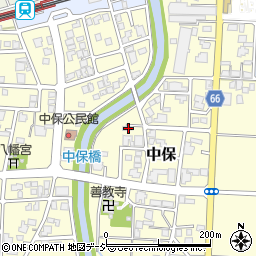 富山県高岡市中保1156周辺の地図