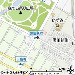 黒田新町周辺の地図