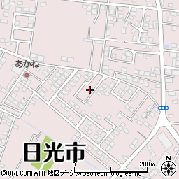 栃木県日光市森友1127-134周辺の地図