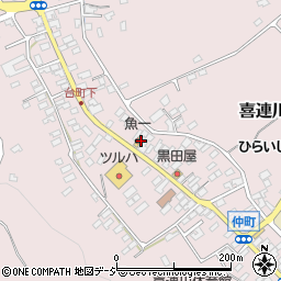 栃木県さくら市喜連川3631周辺の地図