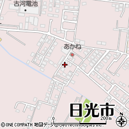 栃木県日光市森友1125-34周辺の地図