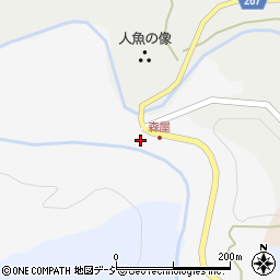富山県小矢部市北屋敷周辺の地図