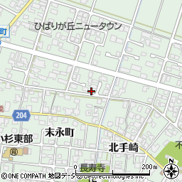 富山県射水市戸破末永町3390-8周辺の地図