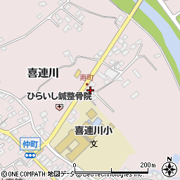 栃木県さくら市喜連川3874周辺の地図