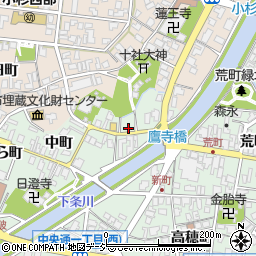 富山県射水市戸破（茶屋町）周辺の地図