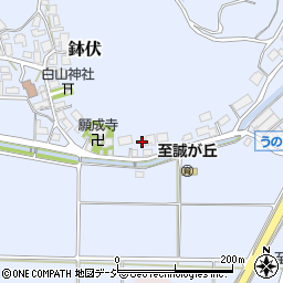 石川県かほく市鉢伏ワ32周辺の地図
