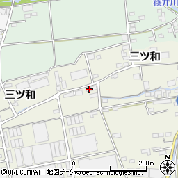 長野県中野市三ツ和1055周辺の地図
