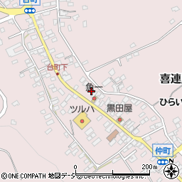 栃木県さくら市喜連川3633周辺の地図