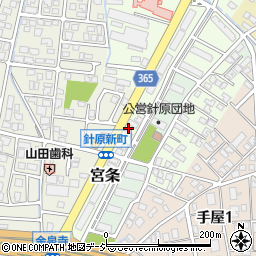 寿司松分店周辺の地図