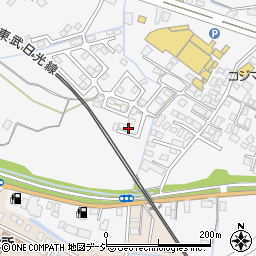 栃木県日光市今市889周辺の地図