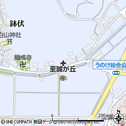 石川県かほく市鉢伏ワ26周辺の地図