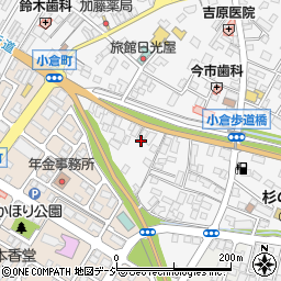 栃木県日光市今市107周辺の地図