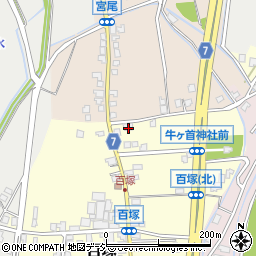 富山県富山市百塚124周辺の地図