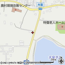 栃木県日光市大室870-2周辺の地図