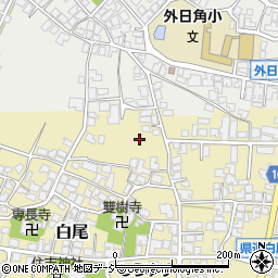 石川県かほく市白尾ヘ周辺の地図