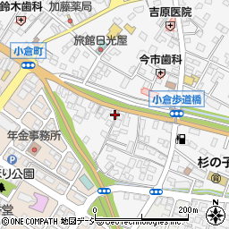 栃木県日光市今市107-15周辺の地図