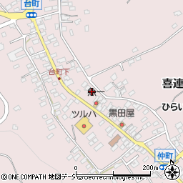 栃木県さくら市喜連川3635周辺の地図