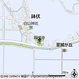 石川県かほく市鉢伏ワ40周辺の地図