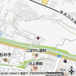 栃木県日光市今市855周辺の地図