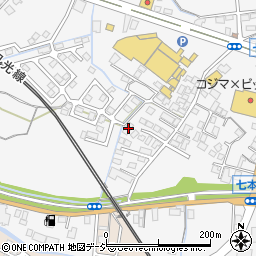 栃木県日光市今市899周辺の地図